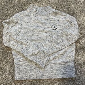 Converse women’s XS grey crewneck sweatshirt